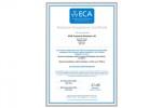 ECA Technical Compliance Certficate